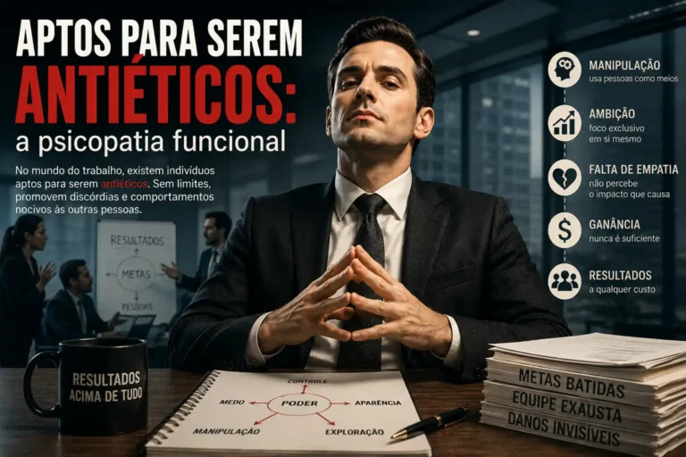 Aptos para serem antiéticos: a psicopatia funcional