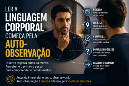 Como ler sua própria linguagem corporal?
