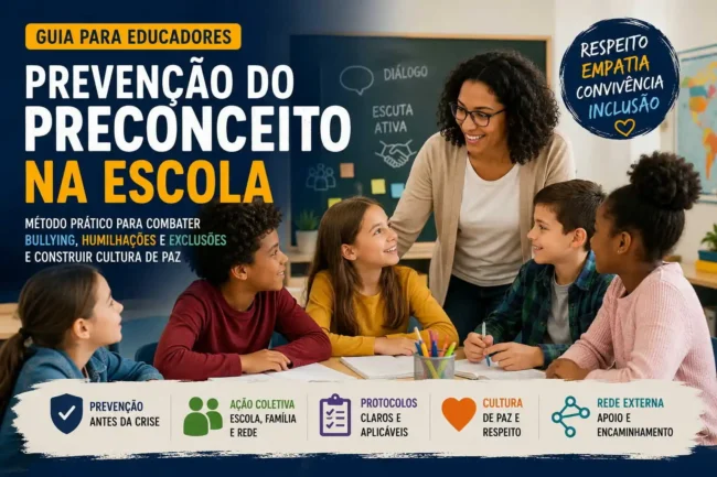 Prevenção do preconceito na escola e bullying: método para educadores