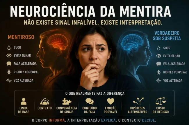 Entenda a Neurociência da Mentira