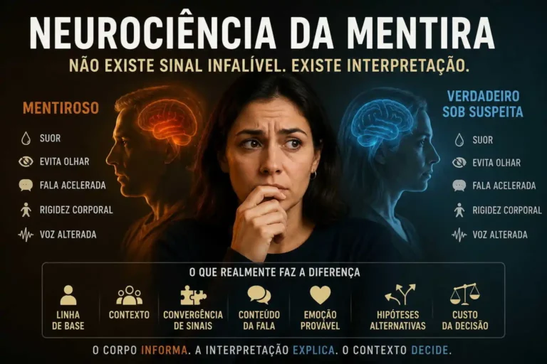 Entenda a Neurociência da Mentira