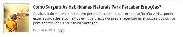 Habilidades naturais